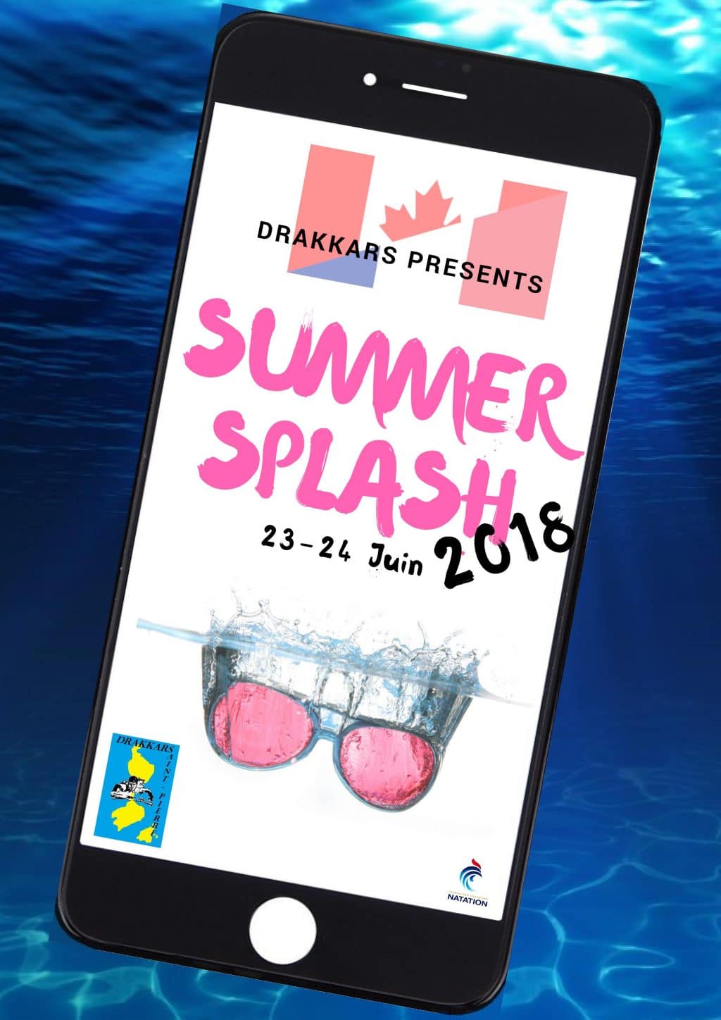 Affiche Summer splash 2018.