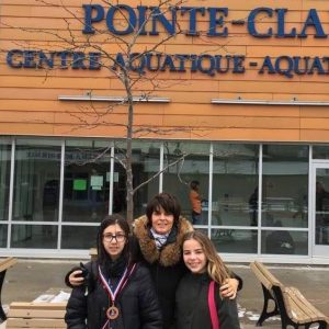 Compétition Pointe Claire 2018.